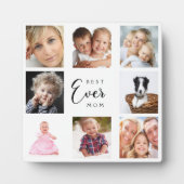 Moeder foto collage zwart fotoplaat (Voorkant)