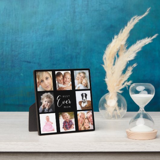 Moeder foto collage zwart wit fotoplaat (Insitu)