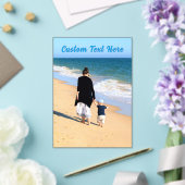 Moeder Foto Moederdagkaart met Aangepaste Tekst Acryl Uitnodigingen (Insitu (Huwelijk))