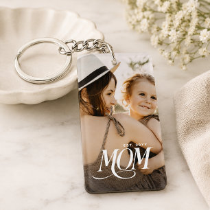 Moeder Foto Sleutelhanger