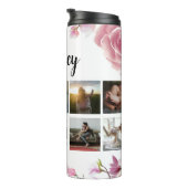 Moeder Fotocollage Keepsake Beste Moeder ooit Scri Thermosbeker (Geroteerd rechts)