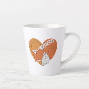 Moeder Fox en Baby Fox Love Latte Mok