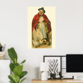 Moeder Gans Oud Victoriaans Verhalenboek Poster (Thuiskantoor)