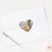 Moeder Gans Sprookje Hart Sticker (Envelop)