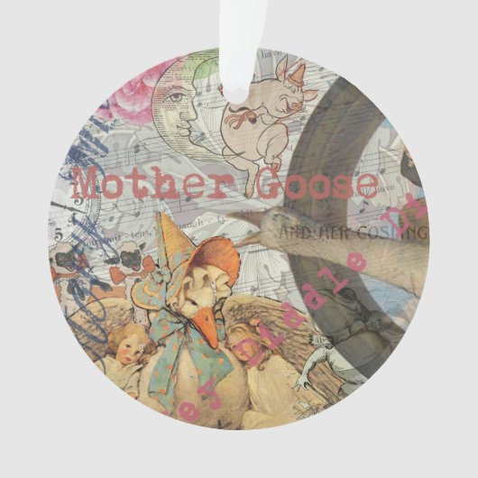 Moeder Gans Sprookje Ornament (voorkant)