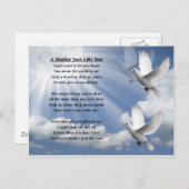 Moeder gedicht - Doves Briefkaart (Voorkant / Achterkant)