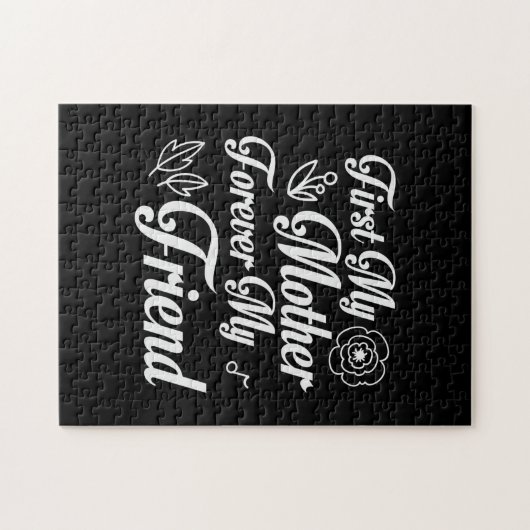 Moeder geeft eerst mijn moeder voor mijn vriend legpuzzel (Horizontaal)