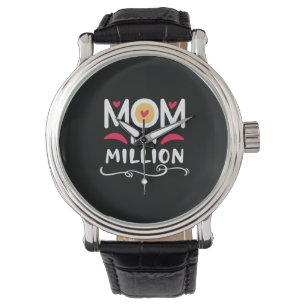 Moeder geeft mama een miljoen. horloge