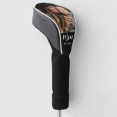 Moeder Geschatte Script Foto Golfheadcover (Schuin)