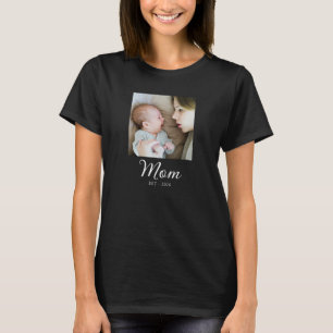 Moeder gevestigd Foto Moederdag T-shirt