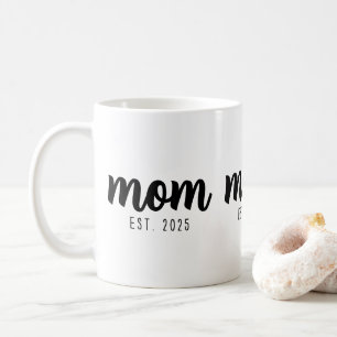 Moeder Gevestigd Nieuw Moeder Cadeau Koffiemok
