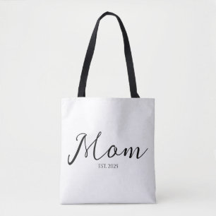Moeder Gevestigd Nieuwe Moeder Cadeau Draagtas
