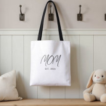 Moeder Gevestigd Nieuwe Moeder Cadeau Tote Tas