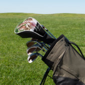 Moeder Gevestigde Script Zwarte Foto Golfheadcover (Insitu)