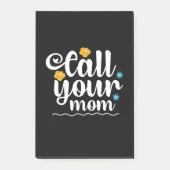 Moeder Gift Bel je moeder Post-it® Notes (Voorkant)