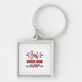 Moeder Gift Best Bonus Mam Ever Sleutelhanger