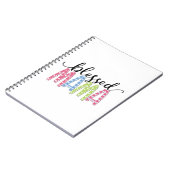 Moeder Gift Blessed Mama Notitieboek (Linkerzijde)