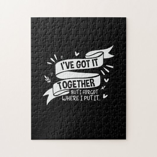 Moeder Gift ik heb samen Legpuzzel (Verticaal)