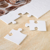 Moeder Giraffe met Baby Giraffe Legpuzzel (Zijkant)