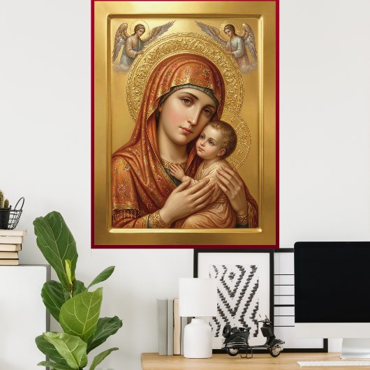 Moeder Gods Poster (Thuiskantoor)