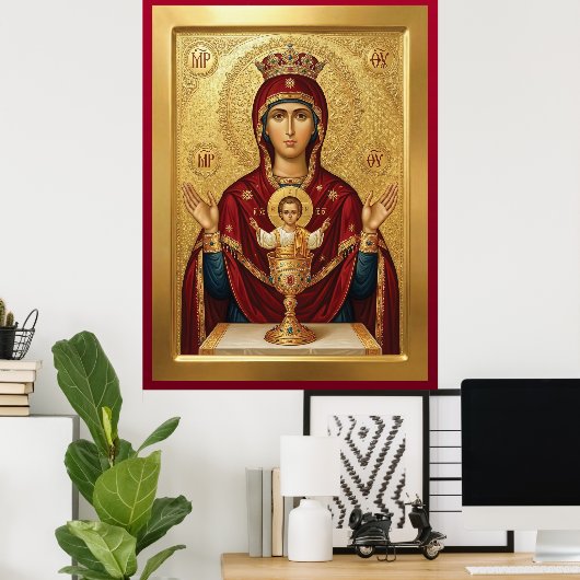 Moeder Gods Poster (Thuiskantoor)