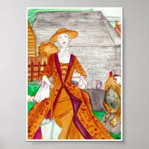 Moeder Goose Archival Print