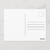 Moeder Goose Briefkaart (Achterkant)