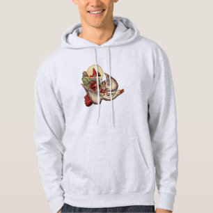 Moeder Goose Child Antiek Illustratie Hoodie