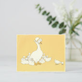 Moeder Goose en haar kleine Eeuwen Briefkaart (Staand voorkant)