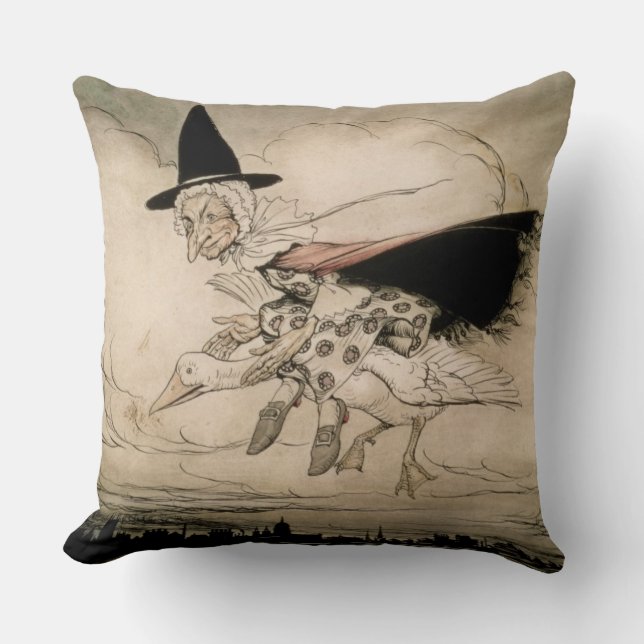 Moeder Goose, frontispion van 'Moeder Goose The Ol Kussen (Voorkant)