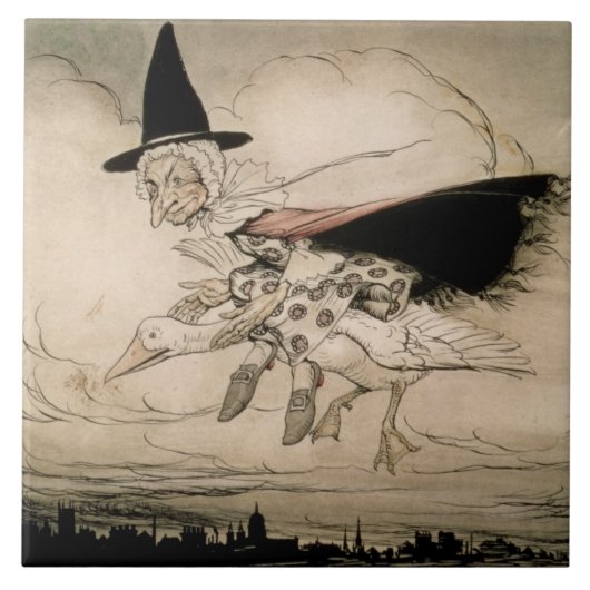 Moeder Goose, frontispion van 'Moeder Goose The Ol Tegeltje (Voorkant)