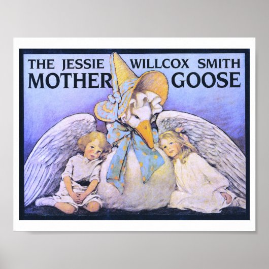 Moeder Goose, Jessie Willcox Smith Poster (Voorkant)