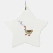 Moeder Goose Keramisch Ornament (Voorkant)