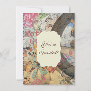 Moeder Goose Nursery Rhyme Fairy Tale Kaart