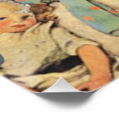 Moeder Goose Nursery Rhyme Fairy Tale Perfect Poster (Hoek)