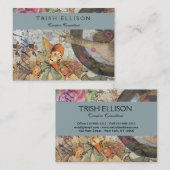 Moeder Goose Nursery Rhyme Fairy Tale Visitekaartje (Voorkant / Achterkant)