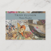 Moeder Goose Nursery Rhyme Fairy Tale Visitekaartje (Voorkant)