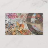 Moeder Goose Nursery Rhyme Fairy Tale Visitekaartje (Achterkant)