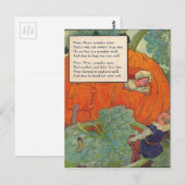 Moeder Goose uit 1920 - Peter Pumpkin Eater Briefkaart (Voorkant / Achterkant)