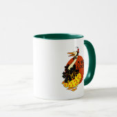 Moeder Goose uit het klassieke kinderboek Mok (Voorkant rechts)