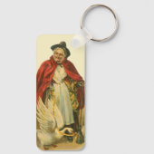 Moeder Goose  Victoriaans Verhaal Boek Sleutelhanger (Achterkant)