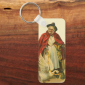 Moeder Goose  Victoriaans Verhaal Boek Sleutelhanger (Voorkant)