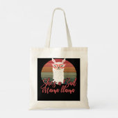 Moeder Grandma Funny schetst een ontwerp van Bad M Tote Bag (Achterkant)