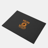 Moeder Heks Halloween Ontwerp Deurmat (Schuin)