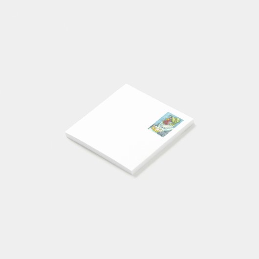 Moeder Hen, CHICKEN FARMER Post-it® notes (Schuin)