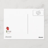 Moeder Hen en Kip Briefkaart (Achterkant)