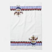 Moeder Hen - keukenhanddoek (Verticaal)