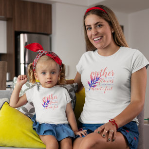 Moeder is als een bloem t-shirt