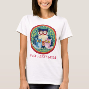 Moeder is de beste moeder t-shirt