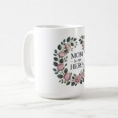 Moeder is mijn held koffiemok (Voorkant links)